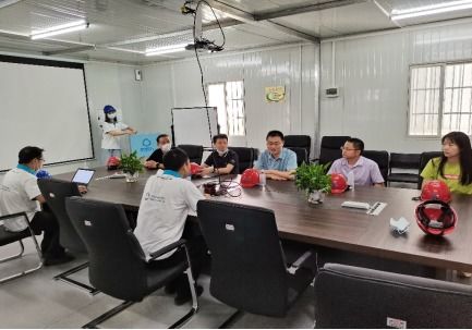 新能源材料與器件教研室赴建設集團實地走訪，推進實習與勞動實踐基地建設